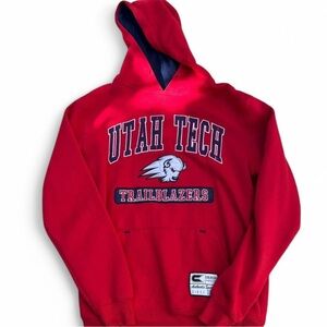 Red Utah Tech Trailblazers Hoodie